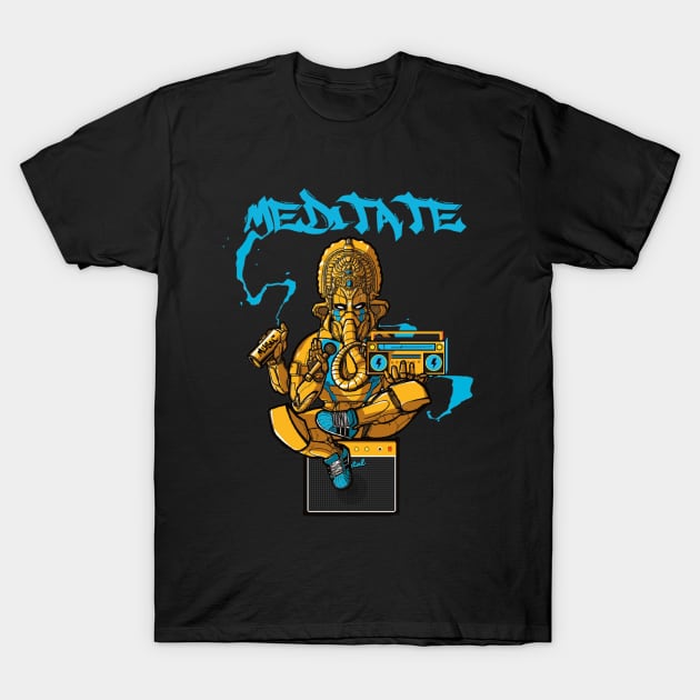 Ganesh Trance T-Shirt by artattack